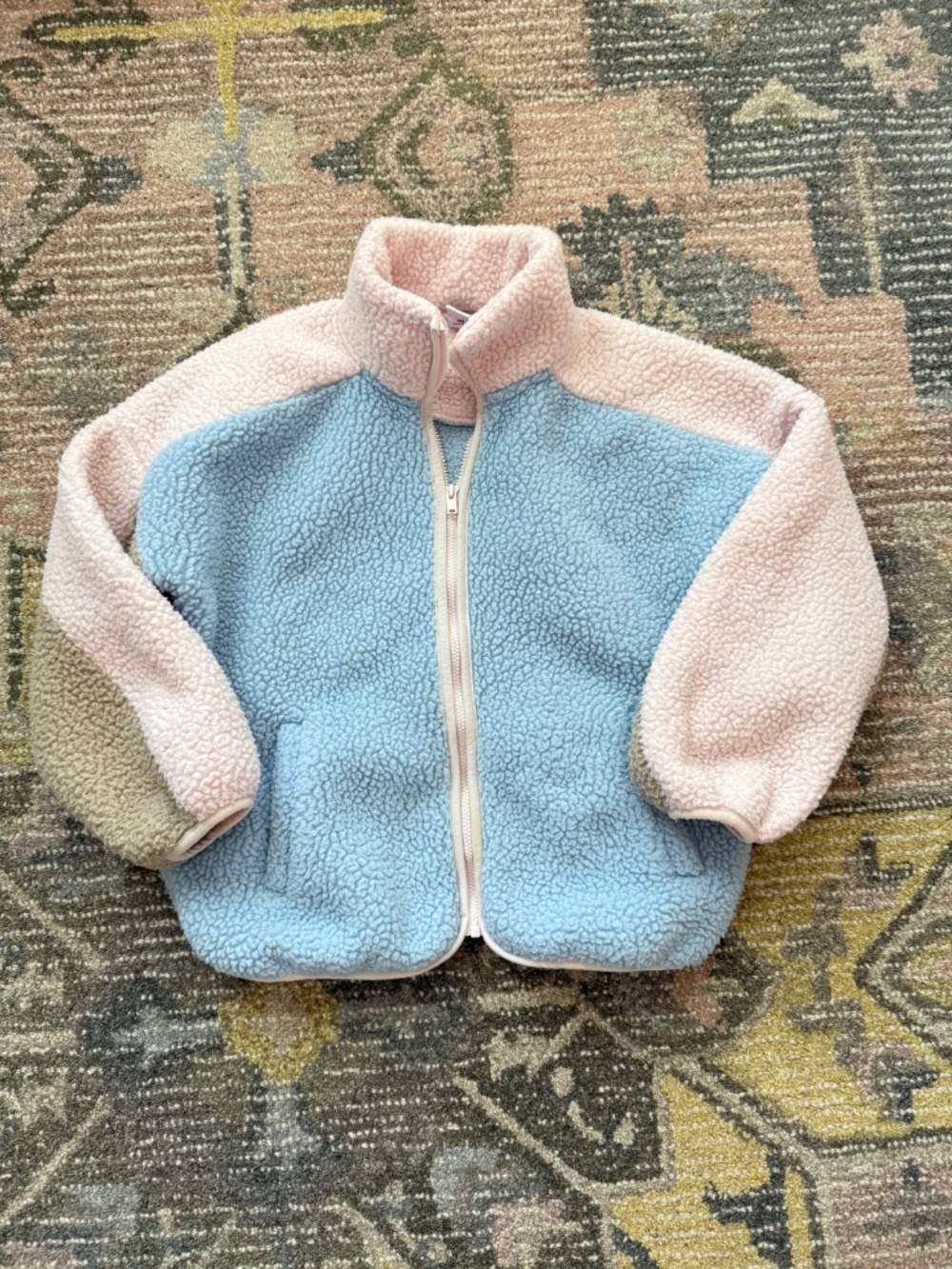 Old navy Girls Sherpa Zip up jacket coat